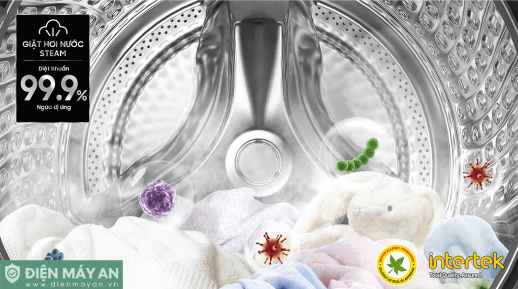 Máy Giặt Cửa Trước Samsung Inverter 10 Kg WW10TP54DSH/SV